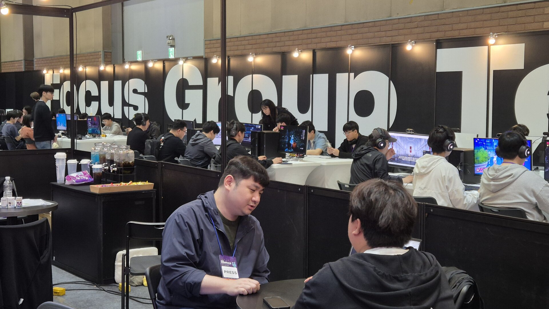 Focus group test